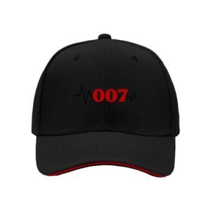 007 Heartbeat Logo Men's Baseball Cap Gift for Fans