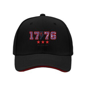1776 American Flag Stars Baseball Cap Men Women Patriotic Hat Gift