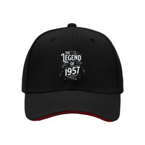 The Legend of 1957 Men's Baseball Cap Birthday Gift Hat