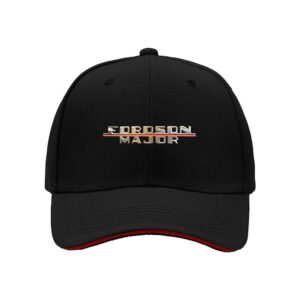 Coroson Major Logo Baseball Cap Men Women Gift Fashion Hat