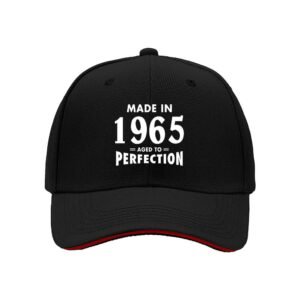 Made in 1965 Aged to Perfection Baseball Cap Men Women Gift