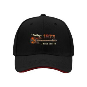 Vintage 1973 Guitar Limited Edition Men's Baseball Cap