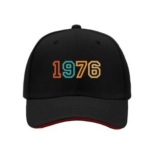 1976 Vintage Year Baseball Cap Men Women Birthday Gift Hat
