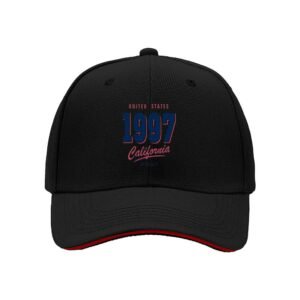 1997 California USA Men's Baseball Cap Classic Vintage Style Hat Gift
