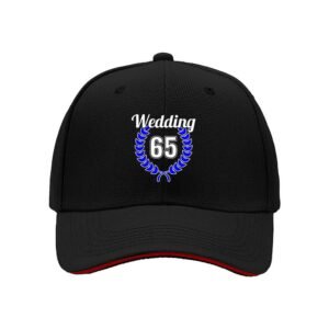 Wedding 65th Anniversary Men's Women's Baseball Cap Gift