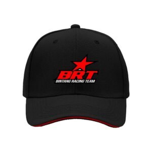 BRT Racing Team Men's Baseball Cap Red Star Logo Gift Hat