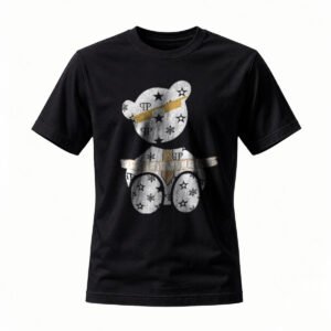 Teddy Bear Print Men's T-Shirt Casual Fashion Gift Wear