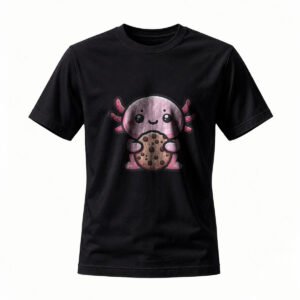 Cute Octopus Holding Cookie T-Shirt Men's Women's Gift Wear