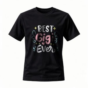 Best Gigi Ever Shiny Print T-Shirt Women's Gift