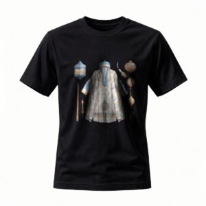 Traditional Chinese Attire Print Men's T-Shirt Gift Wear