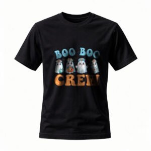 Boo Boo Crew Halloween Ghosts T-Shirt for Men / Women