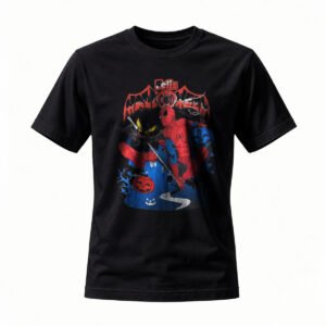 Spider-Man Halloween T-Shirt Men's Superhero Costume Tee Gift