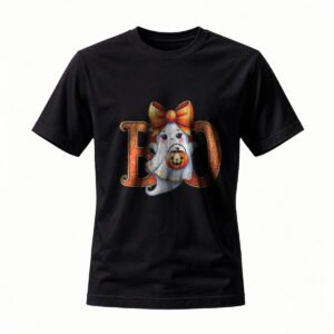 Halloween Boo Ghost T-Shirt for Men / Women Cute Halloween Costume Tee