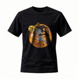 Halloween Witch Elephant T-Shirt Funny Animal Costume Tee Men Women