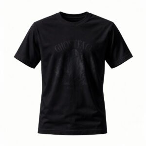 Ghostface T-Shirt Men's Black Hooded Design 1995 Washed Look Tee