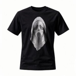 Scream Ghost Face T-Shirt Men's Women's Horror Movie Tee Halloween Gift