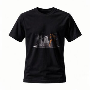 Halloween Cats T-Shirt Men Women Spooky Cat Print Tee Party Gift