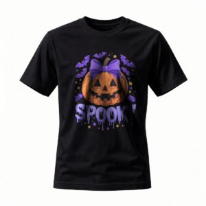 Spooky Pumpkin Halloween T-Shirt for Men / Women