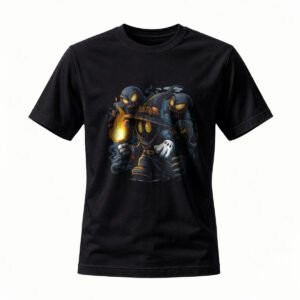 Dark Mickey Mouse T-Shirt Gothic Cartoon Design Men's Women's Tee