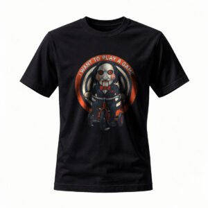I Want to Play a Game T-Shirt Men's Women's Horror Movie Tee