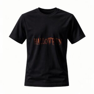 Halloween T-Shirt Men Women Black Horror Party Costume Tee