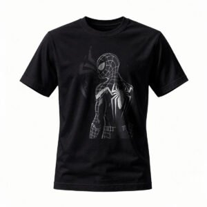 Spider-Man Hero Design Men's T-Shirt Black Graphic Tee
