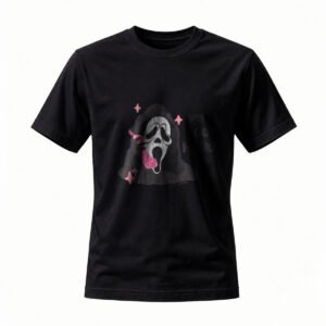 Scream Ghost Face T-Shirt Men Women Halloween Horror Movie Tee