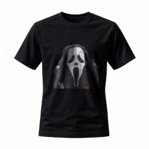 Scream Movie Ghostface Horror T-Shirt Men Women Halloween Costume Tee