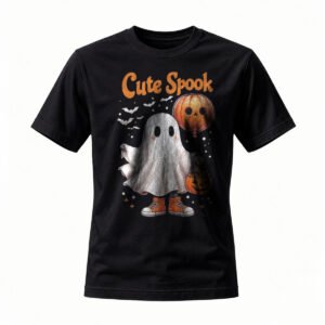Cute Spook Ghost Halloween T-Shirt for Men / Women