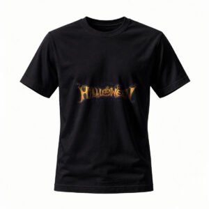 Happy Halloween T-Shirt Men Women Black Tee Costume Party Gift