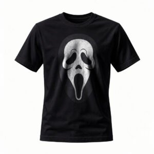 Scream Ghost Face T-Shirt Men's Women's Horror Movie Tee Halloween Gift