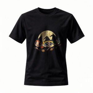 Powerpuff Girls Witch Halloween T-Shirt for Men / Women