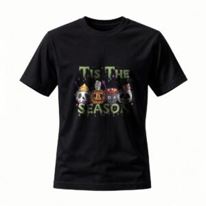 Tis The Season Halloween T-Shirt Funny Spooky Design for Men / Women