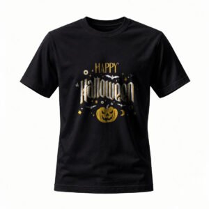 Happy Halloween T-Shirt for Men / Women Spooky Pumpkin Design