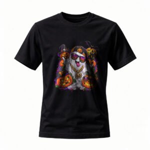 Halloween Ghost Pumpkin T-Shirt Men Women Funny Party Tee