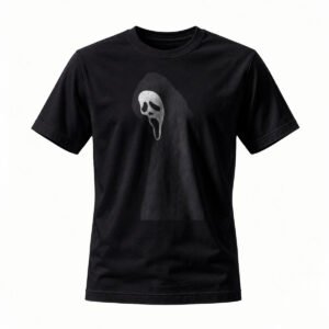 Scream Ghost Face T-Shirt Men's Horror Movie Tee Halloween Gift