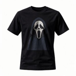 Scream Ghost Face T-Shirt Men's Women's Horror Movie Tee Halloween Gift