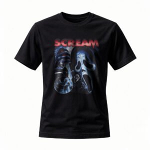 Scream Movie Horror T-Shirt Men's Women's Halloween Costume Tee