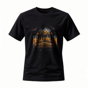 Halloween Pumpkin T-Shirt for Men / Women Spooky Party Costume Tee
