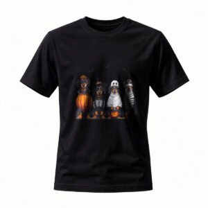Halloween Dachshund Dogs Costume T-Shirt for Men / Women