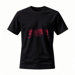 Halloween Extravaganza 2013 T-Shirt Men's Women's Black Red Print