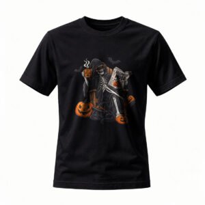 Halloween Skeleton T-Shirt Men's Women's Spooky Fun Tee Party Gift