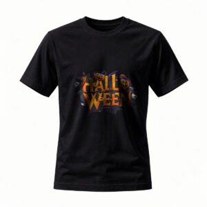Halloween T-Shirt for Men / Women Spooky Pumpkin Design Party Costume Tee