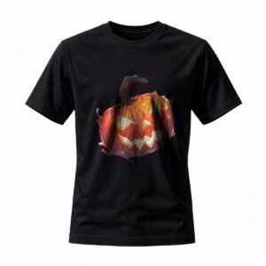 Halloween Pumpkin T-Shirt for Men / Women Spooky Costume Party Tee