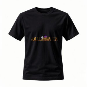 Halloween Pumpkin Witch T-Shirt for Men / Women Festive Party Wear
