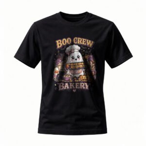 Boo Crew Bakery Halloween Ghost Chef T-Shirt for Men / Women