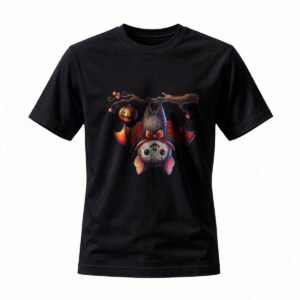 Cute Halloween Bat T-Shirt for Men / Women Funny Gothic Party Wear
