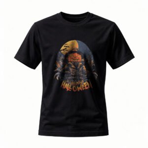Halloween Pumpkin Scarecrow Men's T-Shirt Happy Halloween