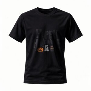 Happy Halloween T-Shirt Men Women Funny Pumpkin Ghost Tee Party Gift