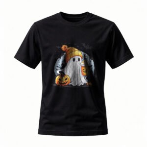 Cute Ghost Halloween T-Shirt for Men / Women Funny Spooky Tee